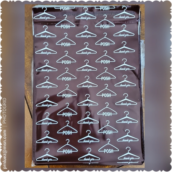 Other - 100 (10x13) Posh Hanger Designer Poly Mail…